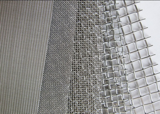 Tissu de fil de l'acier inoxydable 316 Mesh Screen Reverse Dutch Weave
