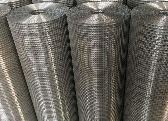 Grillage soudé 16 par mesures 6x6 1 x 1 d'acier inoxydable