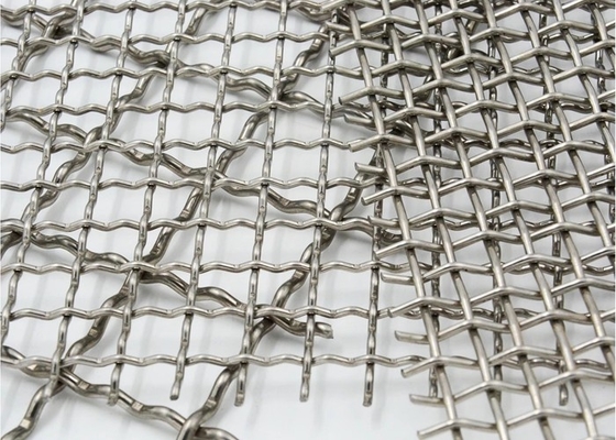 fil serti par replis inoxydable Mesh Intermediate Construction Rigid Barbecue de 0.5mm