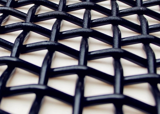 Le double pré a galvanisé le fil serti par replis Mesh Fence Using 6mm