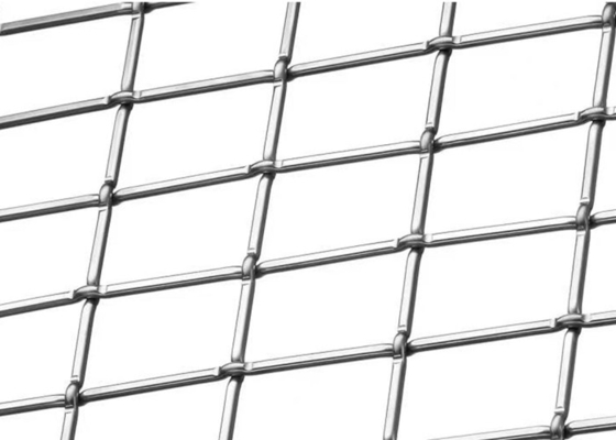 L'acier inoxydable lambrisse l'armure toile du grillage 2x2 de cuir embouti de serrure de 15mm