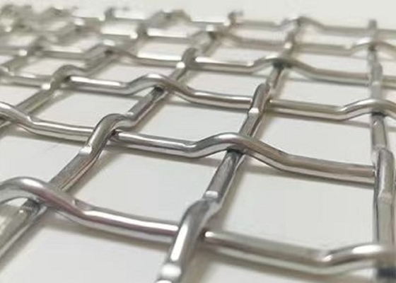 L'acier inoxydable lambrisse l'armure toile du grillage 2x2 de cuir embouti de serrure de 15mm