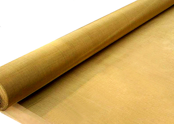 SWG42 80X80 Mesh Brass Filter Screen Mesh/maille en laiton tissée de filtrage