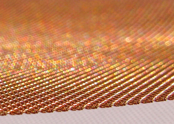 1-200 Mesh Woven Copper Mesh, tissu de câblage cuivre de la longueur FH-002 de 30m