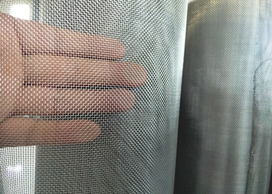 Maille de tamis d'acier inoxydable de diamètre de fil de 0,025 pouces, grillage tissé par solides solubles de la maille 14X14