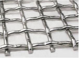 Largeur tissée sertie par replis galvanisée de Mesh Stainless Steel 1-5m de fil résistant à l'acide