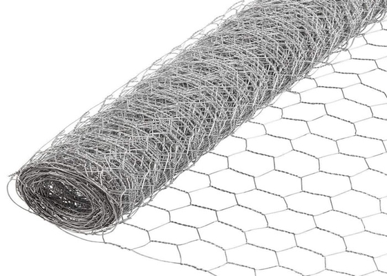 Grillage hexagonal de poulet galvanisé par 0.5-5.0mm de grillage tordu par double