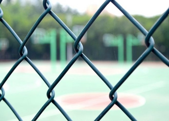 Le PVC noir a enduit le diamètre de fil de Mesh Fence 1mm-7mm de maillon de chaîne imperméable