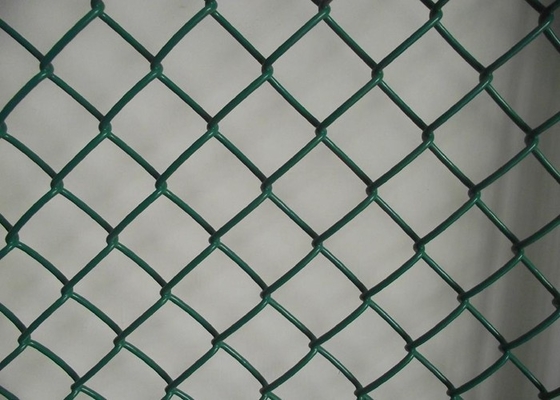 Le PVC noir a enduit le diamètre de fil de Mesh Fence 1mm-7mm de maillon de chaîne imperméable