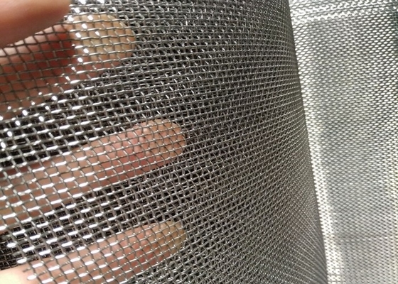 Le filtre 304/316 solides solubles câblent Mesh Plain Weave Twill Weave
