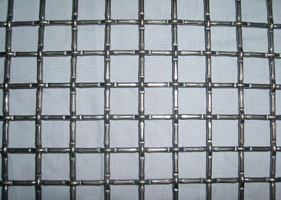 Résistance à l'usure sertie par replis par serrure de Mesh Carbon Steel Surface Untreatment de fil
