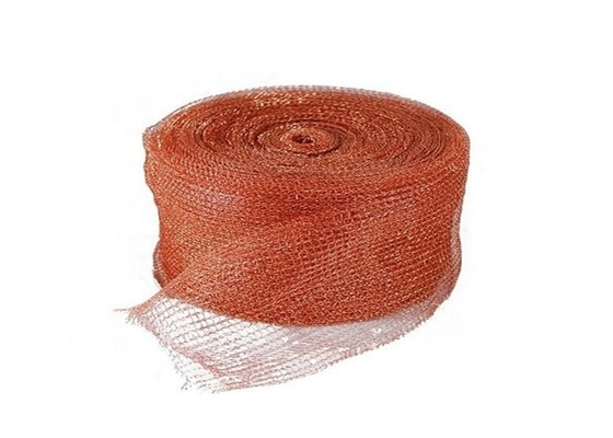 Diamètre de fil tricoté de cuivre du grillage 0.018-2.03mm non inflammable