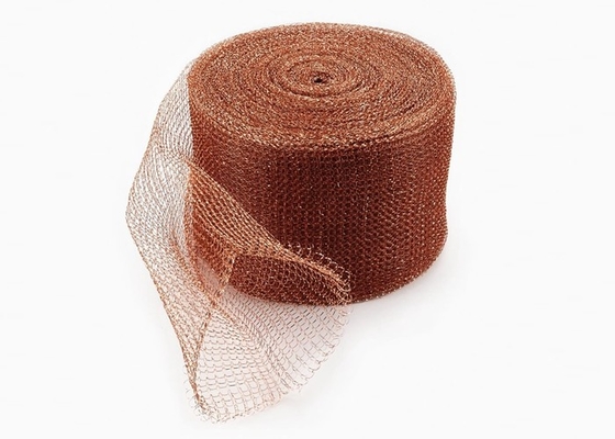 Diamètre de fil tricoté de cuivre du grillage 0.018-2.03mm non inflammable