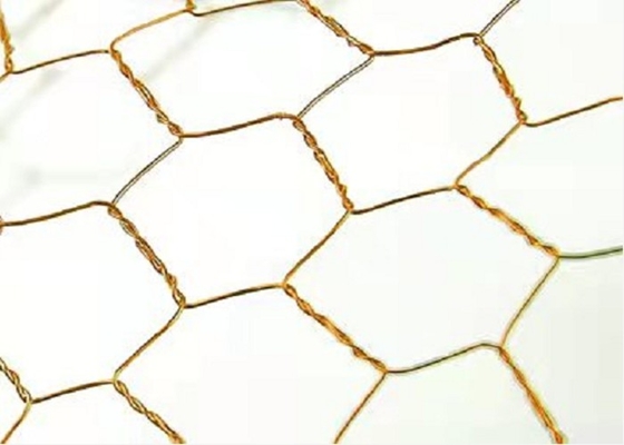 Largeur hexagonale en laiton/de cuivre du grillage 0.5-2m pour la protection
