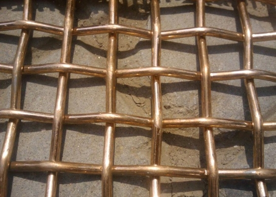 Le type tissé par largeur pure serti par replis longueur de la maille 0.6-1.3m de câblage cuivre a adapté aux besoins du client