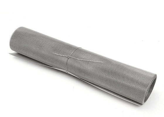 maille tissée ultra fine de Mesh Roll 300X300 de fil d'acier inoxydable de 0.04mm