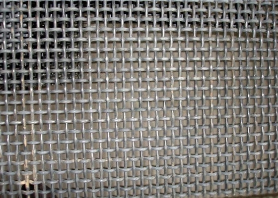 grillage d'acier au carbone de 0.5-12mm, maille sertie par replis de tamis en métal