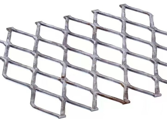 Feuillard augmenté galvanisé aplati, maille augmentée d'écran en métal