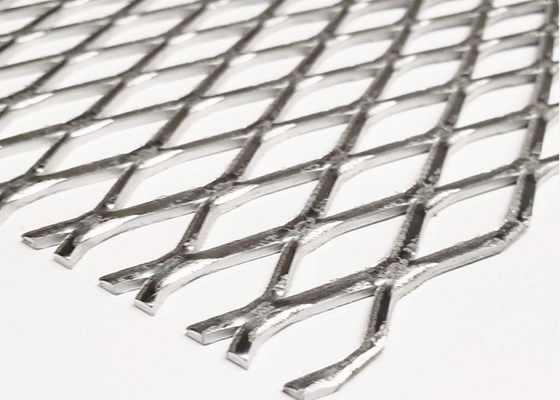 Feuillard augmenté galvanisé aplati, maille augmentée d'écran en métal