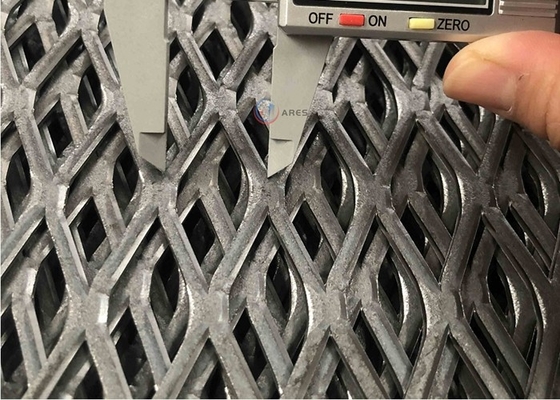 A aplati augmenté en acier de feuillard/métal augmenté par 0.5-8mm Diamond Mesh