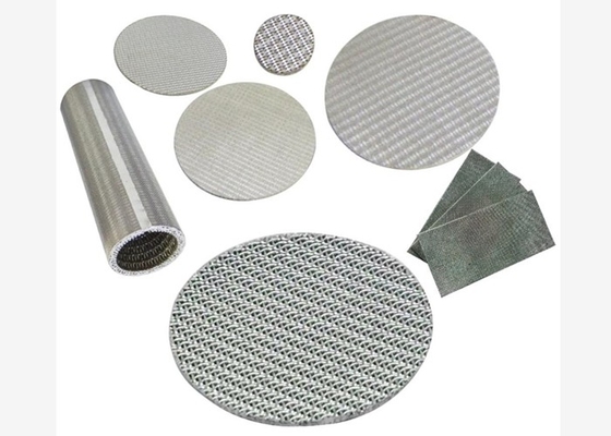 Le fil aggloméré Mesh Filters ISO9001 d'acier inoxydable de résistance à l'usure a approuvé