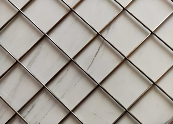 Trou fil soudé Mesh Stainless Steel Sheets Screen de 1x2 1 x 1 de rectangle