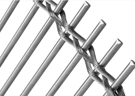 maille architecturale tissée par 10m en métal/Mesh Curtain For Construction décoratif