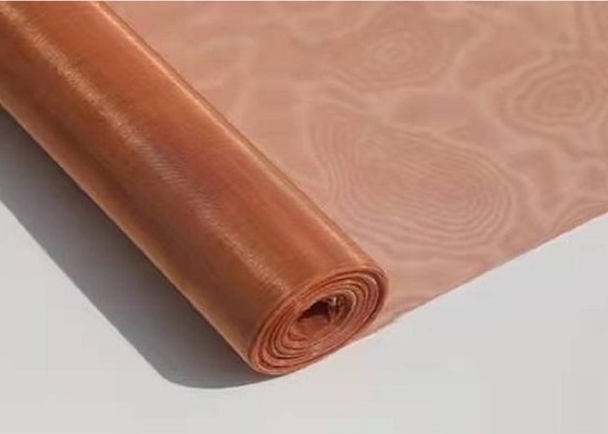99,8% 100 largeurs de Mesh Copper Wire Mesh/tissu 1m non magnétiques