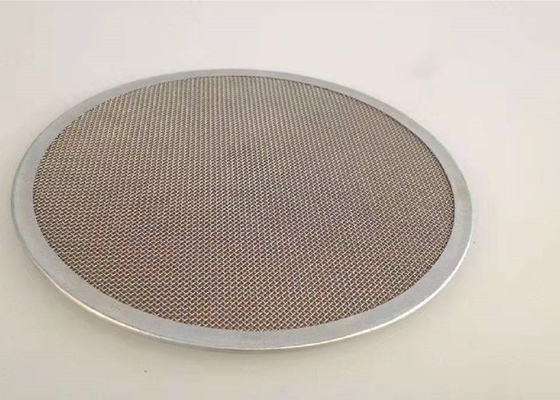 Filtre adapté aux besoins du client d'acier inoxydable Mesh Discs For Lubrication Oil du diamètre 0.02mm