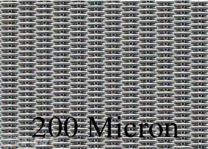 tissu filtrant de maille de 12x64 Mesh Stainless Steel Dutch Wire/200 microns