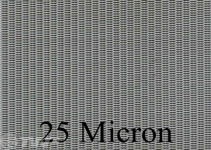 grillage de 80x700 Mesh Dutch Weave Stainless Steel, tissu filtrant de 25 microns