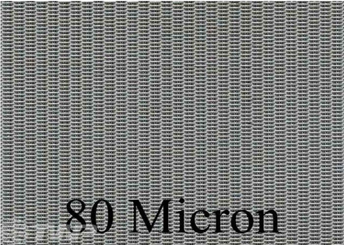 Micron néerlandais 24x110 de Mesh Filter Cloth 80 de fil d'acier inoxydable d'armure